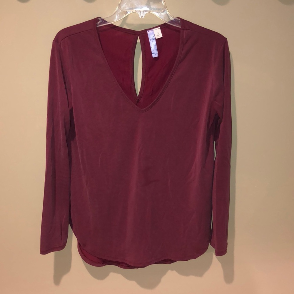 Maroon tunic